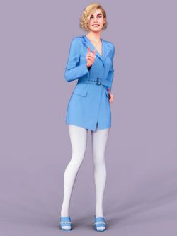86925 服装 dForce GI Outfit for Genesis 8 and 8.1 Females