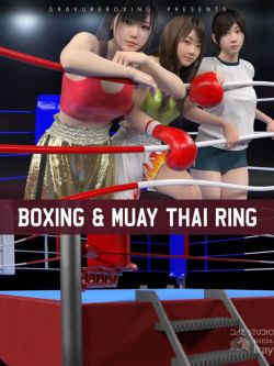140137 场景 泰拳环  Boxing and Muay Thai Ring