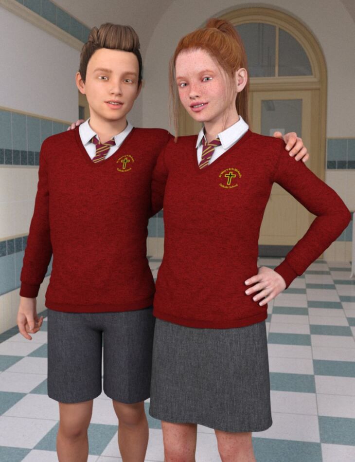 Time-For-School-Sweater-Uniforms-for-Genesis-3-Females-and-Males.jpg