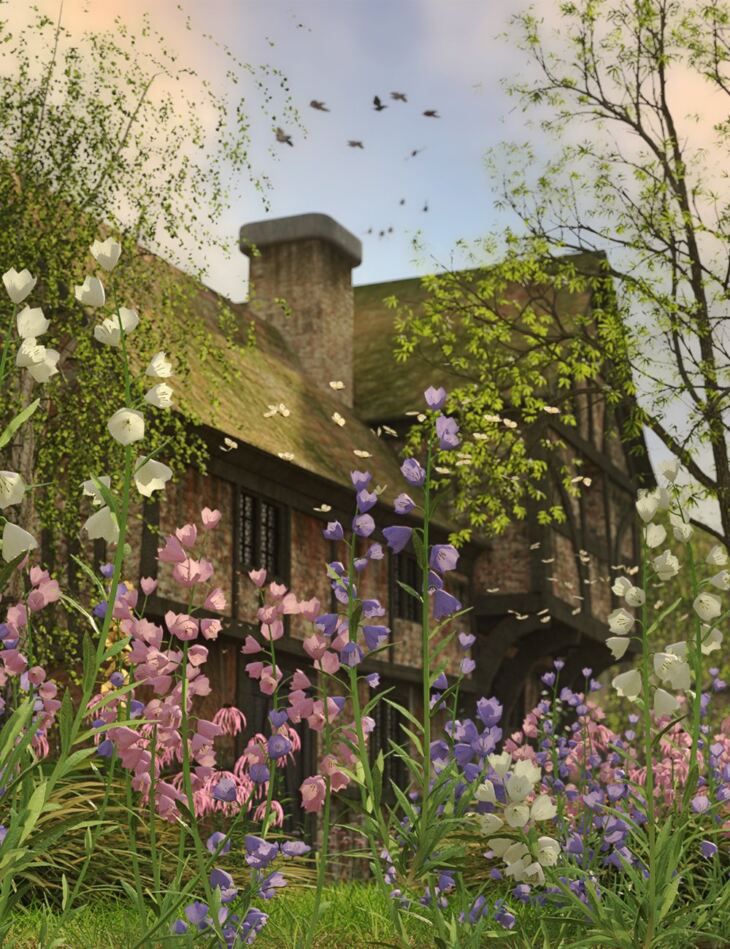 Garden-Flowers-Canterbury-Bells-for-Daz-Studio.jpg