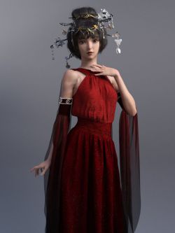 81116 人物 Luoqu for Genesis 8.1 Female