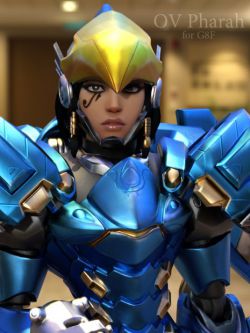 人物和盔甲 OV Pharah for G8F