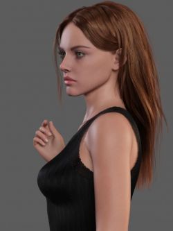 86848 头发 PS Croft Hair for Genesis 8 and 8.1 Females