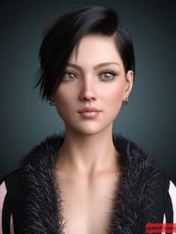 81694 头发Janey Hair for Genesis 8 and 8.1 Female