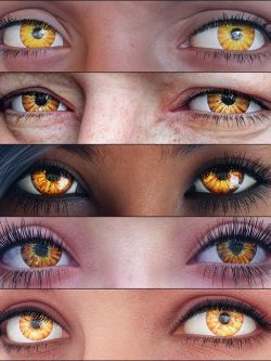 89057 眼睛纹理 MMX Beautiful Eyes Set 11 for Genesis 9
