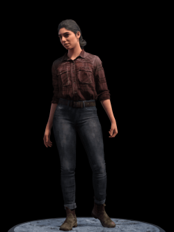 人物服装 TLoU2 Dina for G8F The Farm Daz Outfit