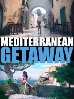 71085 场景 背景 Mediterranean Getaway