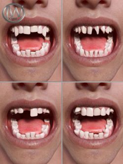 63961 人物 牙齿变形 Teeth Master Control for Genesis 8 Male
