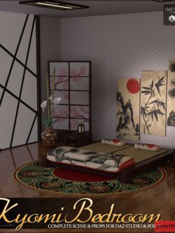 113332 场景 日本卧室Kyomi Bedroom by Sveva (),  lilflame ()