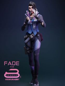 人物 Fade For Genesis 8 and 8.1 Female