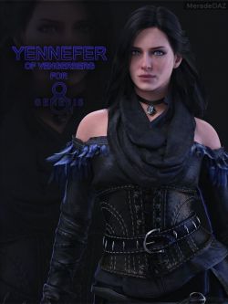 人物 服装 Yennefer of Vengerberg For Genesis 8 and 8.1 Female