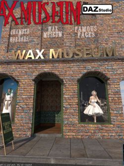 151801 场景 蜡像馆 Wax Museum for Daz
