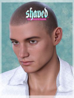 81640 头发 Shaved Hair V2 for Genesis 8.1 Males