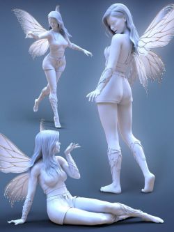 71129 童话奇幻仙境姿态 V Fairy Magic Poses for Genesis 8 Female(s)