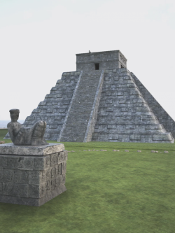 83361 场景 玛雅金字塔 Mayan Pyramid