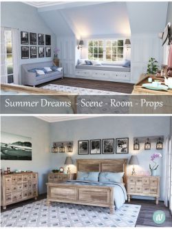 63681 道具 卧室 iV Summer Dreams Bedroom