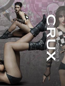 118909 服装 性感 CruX Outfit for the Genesis 3 Female