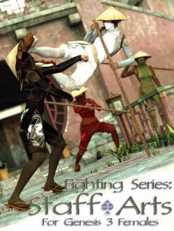 32545 姿态 格斗 Fighting Series: Staff Arts for Genesis 3 Female