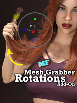 68547 插件 网格捕捉器旋转附件 Mesh Grabber Rotations Add-On (Win)