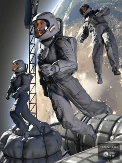 73031 服装 太空服 Orbital Suit for Genesis 8 Females