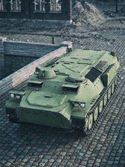 85251 道具 轻量坦克  Tank MRT