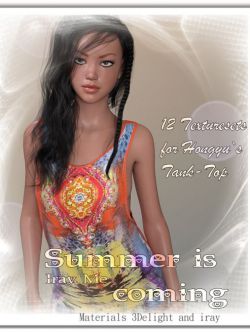 114938 服装 Iray Me - Summer is Coming for Hongyu TankTo