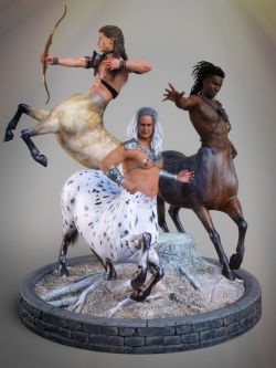 63365 人物 人马纹理 Hides and Breeds for Genesis 8 Male Centaur