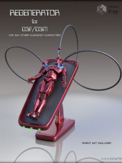 115145 道具 科幻平台 再生器 Regenerator for G3F/G3M by EdArt3D ()