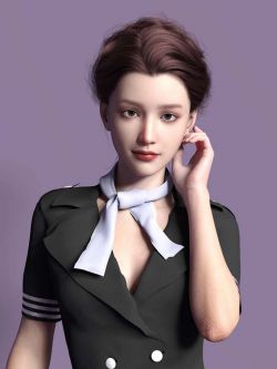 86195 头发 Dailey Hair for Genesis 8 and 8.1 Females