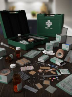 88528 医疗包道具 Medical Kit Props