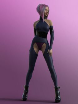 86104 服装 Soo A Outfit for Genesis 8.1 Females