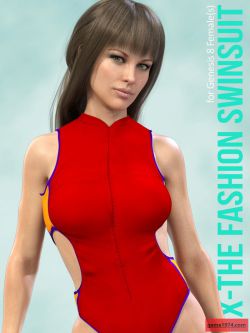 123010 服装  时尚泳装 X-The Fashion Swimsuit Genesis 8 Females