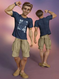 82347 服装 卡通 Stylized '21 Clothing for Genesis 8 and 8.1 Male