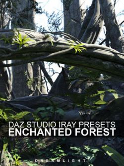 21890 灯光 Iray Presets for DS Enchanted Forest