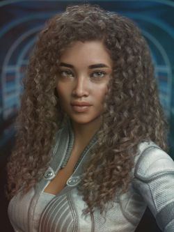 82664 头发 Daiosa Hair for Genesis 3, 8, and 8.1 Females