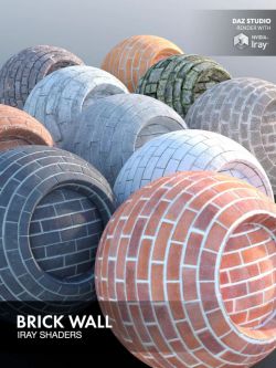 64081 着色器 砖墙 Brick Wall - Iray Shaders