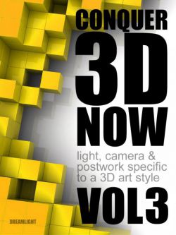 52223 教程 逐步指导照明，相机和后期工作 Conquer 3D Now Vol 3