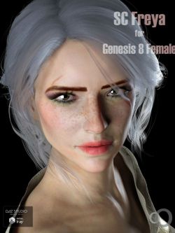 142232 人物 SC Freya for Genesis 8 Female