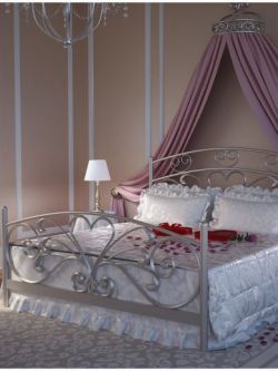 135488 场景 浪漫的卧室  Romantic Bedroom by RPublishing (),  GrayCloud...