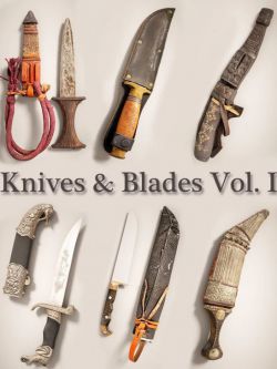 59379 道具 刀具  Knives and Blades Vol.1