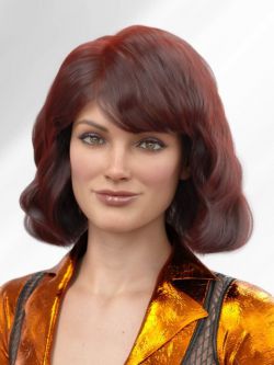 86062 头发 dForce Mayfair Hair for Genesis 8 and 8.1 Females