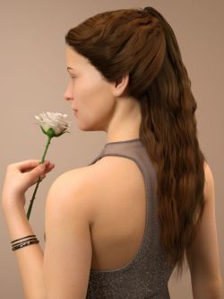 47065 头发 Brielle Hair for Genesis 8 Female