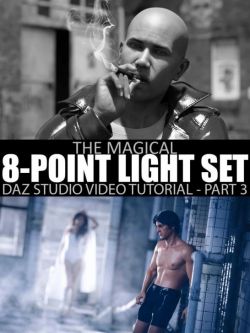 73583 教程 神奇的8点光源The Magical 8-Point Light Set - Part 3 - DAZ ...
