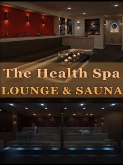 54279 道具 健康水疗中心：休息室和桑拿 The Health Spa: Lounge a...