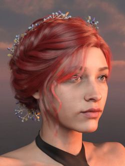 82514 头发 Lu Hair for Genesis 8 and 8.1 Females