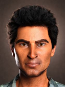 81283 人物 Adeeb HD for Genesis 8.1 Male