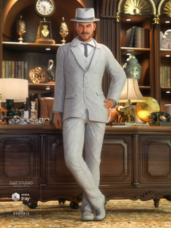 62715 服装 董事 The Chairman HD Outfit for Diego 8 and Genesis 8 Male