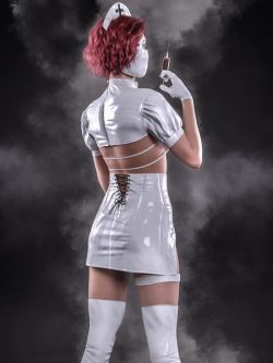 151798 服装 性趣护士装 Let Me Heal You dforce outfit for Genesis 8 & 8...