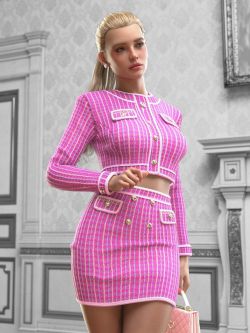 93030 服装 Every Day dForce Classy Outfit for Genesis 9 Feminine