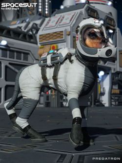 53543 狗狗太空服 Spacesuit for Daz Dog 8